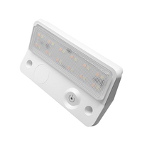 Luz LED impermeable de 123 mm y 12 V para toldo, porche, caravana, autocaravana, camping, exteriores, barco, yates, iluminación exterior.