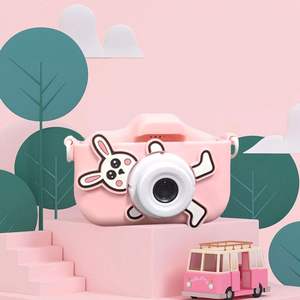 Caméscope numérique HD 2 pouces pour enfants, appareil photo numérique mignon en forme de lapin, jouet pour enfants, appareil photo pour selfie pour tout-petits, appareil photo pour enfants L1 - Product Image 2