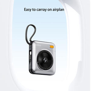 สินค้าใหม่10000mAh PD 22.5W ชาร์จเร็ว LED <span class=keywords><strong>แบ</strong></span><span class=keywords><strong>ต</strong></span>เตอรี่ลิเธียมโพลิเมอร์บางเฉียบสายชาร์จโทรศัพท์มือถือแบบพกพาน่ารัก - Product Image 6