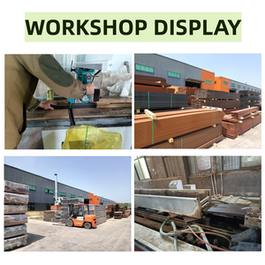 Tarima de WPC para Exteriores, Resistente al Agua, Muestra Gratuita, Suelo Decorativo para Exteriores, Tarima de Terraza Compuesta Coextruida - Product Image 2