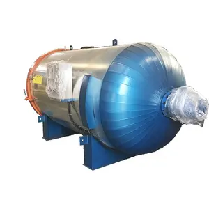 Linha de recauchutagem de pneus com cabo pequeno, máquina de tanque de vulcanização em autoclave de borracha/