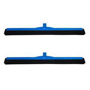 Thương Mại 18 22 Inch Nhựa Màu Xanh Nhiệm Vụ Nặng Nề Sàn Scrubber Squeegee Đầu Lau Cho Bê Tông Gỗ Gạch Làm Sạch - Product Image 3