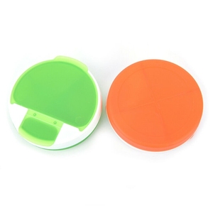 Vente flash - Boîte à pilules portable - Contenant - 4 compartiments - Mini boîte à pilules en plastique - Product Image 2