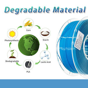 PINRUI 3D Printer sekali pakai dimodifikasi PETG + asam tahan Alkali kelas makanan filamen PCL TPU PLA PP 5kg MOQ 1kg batang plastik - Product Image 6