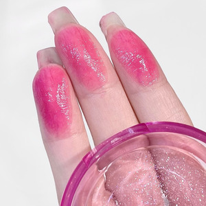 CAPPUVINI Fard à joues magique changeant de couleur, Teinte éclatante imperméable pour les joues, effet gelée, violet ciel étoilé à rose, pour un <span class=keywords><strong>maquillage</strong></span> éclat féerique - Product Image 4