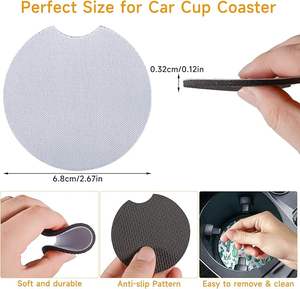 Individuell bedrucktes Neopren-Untersetzer-Werbe geschenk mit personal isiertem Logo - Product Image 6