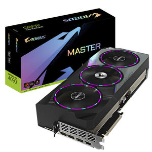 Gigabyte AORUS GeForce <span class=keywords><strong>RTX</strong></span> <span class=keywords><strong>4090</strong></span> <span class=keywords><strong>MASTER</strong></span> 24G - Product Image 1