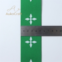 Ruban élastique plat en polyester jacquard de 2,5 cm, 4 cm, 5 cm de large pour sous-vêtements et ceintures de robe