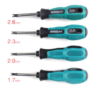 Destornillador Tipo U M H de 1.7, 2.0, <span class=keywords><strong>2.3</strong></span> y 2.6 mm para Tornillos de Enchufes Eléctricos, Herramientas Manuales de Cromo Vanadio - Product Image 2