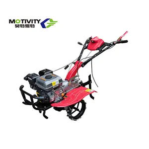 Toptan şanzıman çim biçme makinesi ayıklayacaktır-Basit yapı taşınabilir Mini tarım tarım el itme çim biçme makinesi, Moto kültivatör