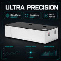 Cortadora y Grabadora Láser CO2 VMYTH Genesis-C 60W 500x300mm con Enfoque Automático para Taller y Pequeñas Empresas