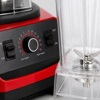 Blender 2L 4500W, multifonction, robuste, pour la maison, mixeur à smoothies, presse-agrumes électrique automatique, lame en acier inoxydable, cuisine