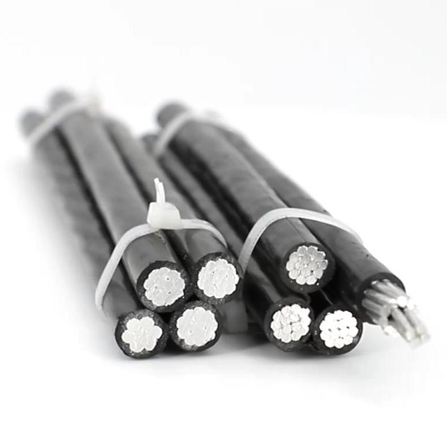 Factory Wholesale 10-400mm² 100m ABC Cable XLPE 0.6/1kV Aluminum Aerial Bundled Overhead Power Line/cable