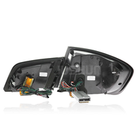 Conjuntos de Luces Traseras para Automóviles, Nuevas Luces Traseras Rojas GTS OLED con Diseño de Escamas de Dragón para Serie 5 F10/F18 520i-530i/M5 2011-2017, 12V Secuenciales