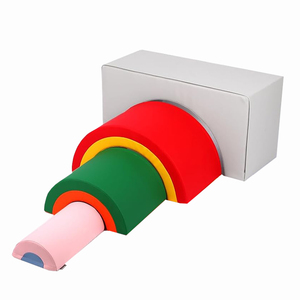 Esponja arcoíris para niños pequeños, bloque de espuma suave, estructuras de juego para bebés, escaladores, desarrollo infantil, impermeable, Escuela interior, lavable - Product Image 3