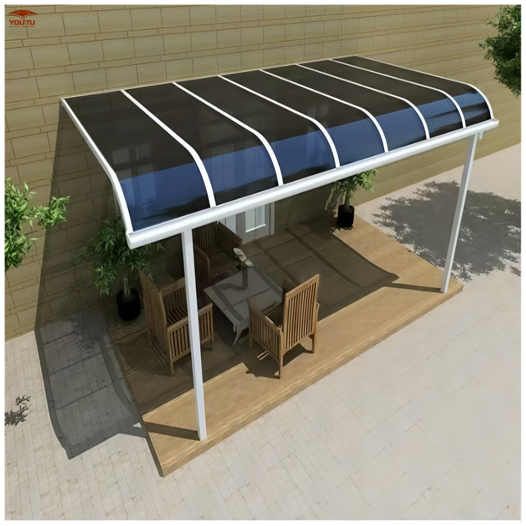 Auvent De Protection Pour Terrasse 180x600cm Noir | Leroy Merlin