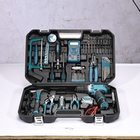 Kit combiné d'outils électriques sans fil : perceuse, clé à main, boîte à outils et autres outils – Ensemble d'outils électriques
