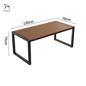 Ensemble de bar en métal robuste pour café sur toit, plage, parc, table et chaises d'extérieur - Product Image 6