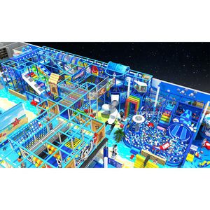 Parco giochi professionale per bambini al coperto parco divertimenti personalizzato altri campi da gioco con scivoli - Product Image 2