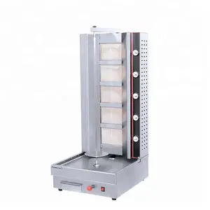 5 burner lớn kích thước thương mại lgas shawarma cho lamb