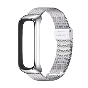 Bracelet de montre intelligente en acier inoxydable respirant Mijobs édition limitée pour <span class=keywords><strong>Fit</strong></span> <span class=keywords><strong>2</strong></span> SM-<span class=keywords><strong>R220</strong></span> - Product Image 4