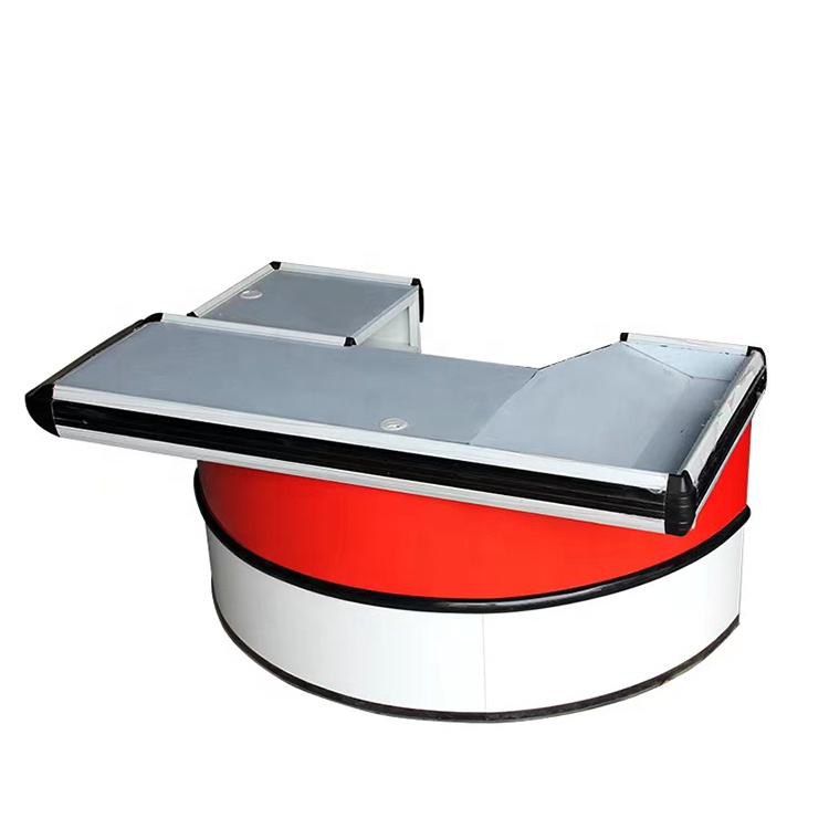 Кассовый прилавок для продажи, магазин одежды, Круглый кассовый Прилавок