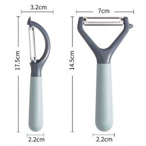 Éplucheur ménager multifonctionnel en acier inoxydable pour fruits et légumes, couteau à éplucher et à raboter, pour melon et fruits - Product Image 6