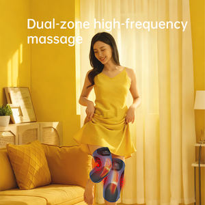 Masseur chauffant pour les genoux à lumière rouge, très vendu, avec vibration, soulagement du stress, batterie intégrée, contrôle de la durée - Product Image 6