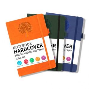 Cuaderno de Reuniones Personalizado con Tapa Dura, Grabado en Relieve, Páginas Rayadas, Encuadernación Personalizada, Correa Elástica y Bolsillo - Product Image 1