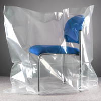 Couvercle de palette Boîte de doublure de poubelle Sac à fond carré Joint à chaud pour emballage de sacs de revêtement en plastique LDPE/HDPE pour fruits/gâteau/pause/noix