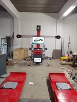 Prix bon marché utilisé 3d machine d'alignement de roue aligneur de roue de voiture combo ensemble complet à vendre