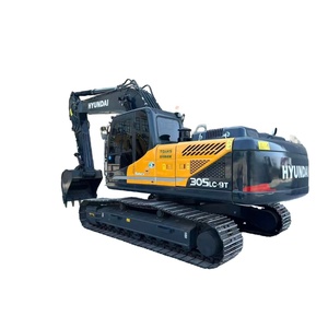 Excavatrice d'occasion Hyundai 305LC-9T, poids opérationnel de 30 tonnes, pelle hydraulique sur chenilles d'occasion avec godet de 0,8 m³ de capacité - Product Image 1