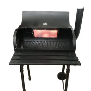 Panggangan Gas Bbq Luar Ruangan Profesional, Panggangan Mobil Ayam Pemanggang BBQ Propana Bbq Oven Gas Luar Ruangan Portabel