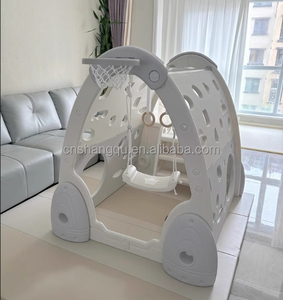 <span class=keywords><strong>Indoor</strong></span>/Outdoor baby Climbing Frame Slide Gym Rings Sandbag basket Hoop casetta per scalatori al coperto strutture di gioco - Product Image 3