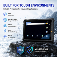 Tablet Industrial Resistente de 10 Pulgadas, Android 14, IP65 Impermeable, 10000mAh, 8GB, 128GB, 5G, WiFi, NFC, Escáner de Código de Barras, OEM Personalizado