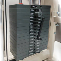 Rack d'entraînement multifonction Smith Machine avec poulies réglables pour exercices de tirage, de rame et de presse d'épaules