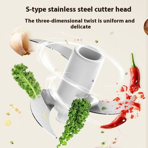 Nuevo Procesador de Alimentos Multifuncional para Cocina, Picadora de Carne Eléctrica Inalámbrica, Dispositivo Doméstico para Triturar Ajo - Product Image 4