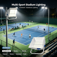 Projecteurs LED AC SMD IP66 de haute qualité pour terrains de sport, stades, terrains de pickleball et de badminton intérieurs avec puce Philips