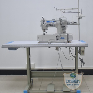 Cheap New Price Portable Computerized High Speed Flatbed Mini Triple Needle <b>Binding</b> Cutter Interlock Motor - Product Image 2