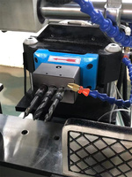 Máquina de fresado y copiado para perfiles de aluminio, UPVC y PVC, para taladrar y fresar orificios de cerradura en ventanas y puertas