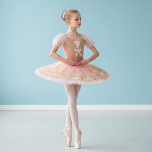 Traje de Ballet Profesional para Niñas, Vestido Tutú de Ballet, Princesa, Plato, Pancake, Lago de los Cisnes, Bailarina, <span class=keywords><strong>Disfraz</strong></span> de Danza Escénica - Product Image 1