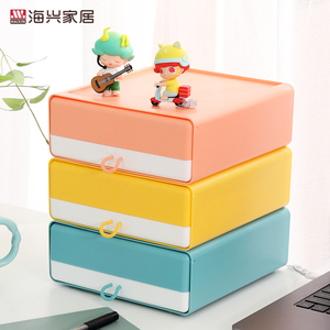 Phụ kiện văn phòng nhựa tổ chức bảo vệ cáp lưu trữ hộp điện thoại văn phòng phẩm thủ môn bàn bàn sạch ngăn kéo - Product Image 6