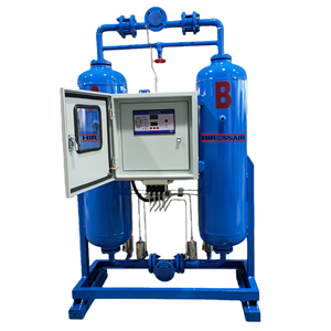 Secador de Aire Comprimido Industrial Impermeable y de Bajo Consumo Energético con Adsorción Desecante sin Calor, con Filtro Intercambiador de Calor - Product Image 5