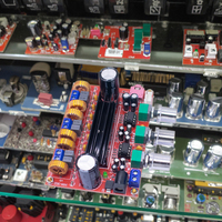 Module amplificateur audio WAVGAT 2.1 TPA3116D2 100W 12V-24V à large plage de tension pour subwoofer, circuit amplificateur de puissance sonore personnalisé