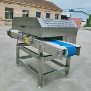 Cortadora de carne paralela de alta velocidad, cortadora de carne de cerdo automática comercial, cortadora de carne fresca - Product Image 3