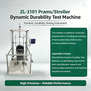 <span class=keywords><strong>Testeur</strong></span> de durabilité de la poignée de poussette pour bébé ASTM F833 EN 1888 |   Machine d'essai de fatigue à la charge pour poignée de poussette ISO 7176 EN ISO 13998 - Product Image 3