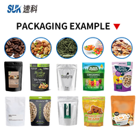 Machine d'emballage plastique en sachet entièrement automatique SUK avec PLC pour les produits alimentaires - Haute efficacité