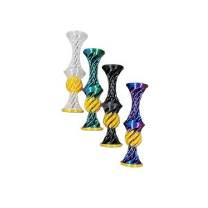 Jouet de décompression en forme de pyramide impossible à spirale conique, en plastique imprimé en 3D, à deux sections connectées, avec balle rebondissante à ressort - Product Image 5