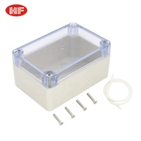 Boîtier de jonction étanche HONGFA en ABS IP65 pour l'extérieur, idéal pour l'installation de cartes de circuits
