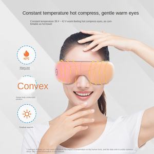 Masajeador de ojos con microordenador recargable, masaje de ojos multifuncional, enfermera, protección ocular, vibración, compresa caliente, música - Product Image 4